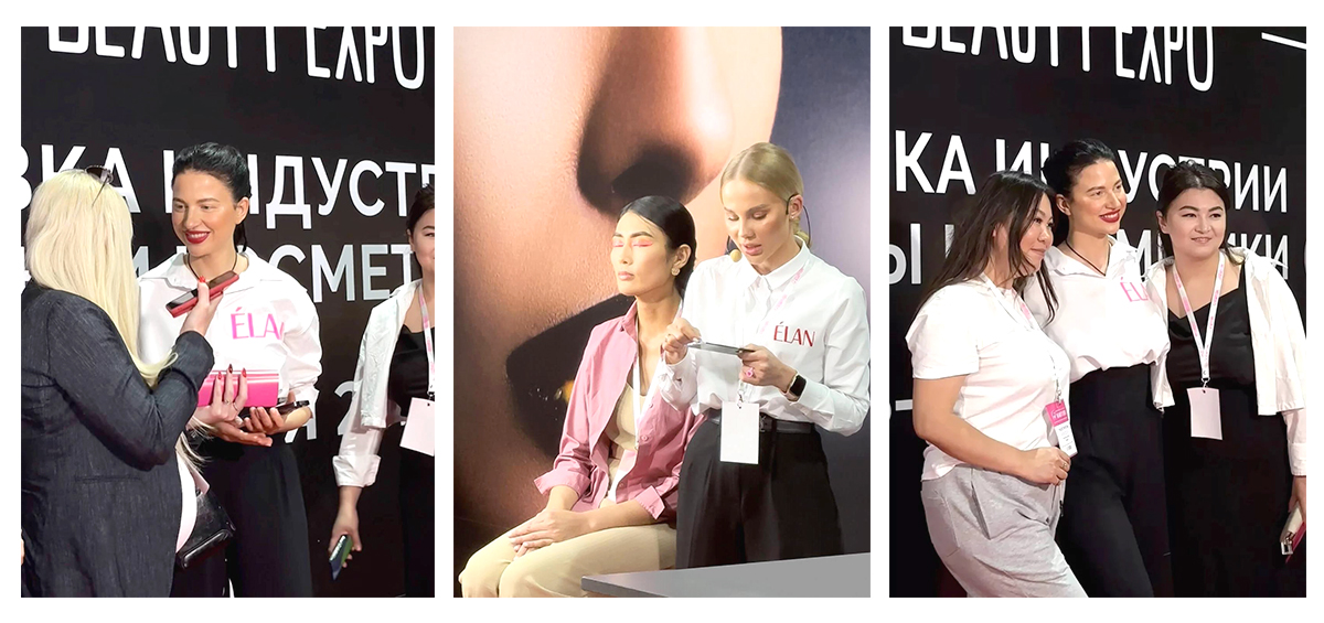 Anna Kravchenko's Master Classes at Central Asia Beauty Expo