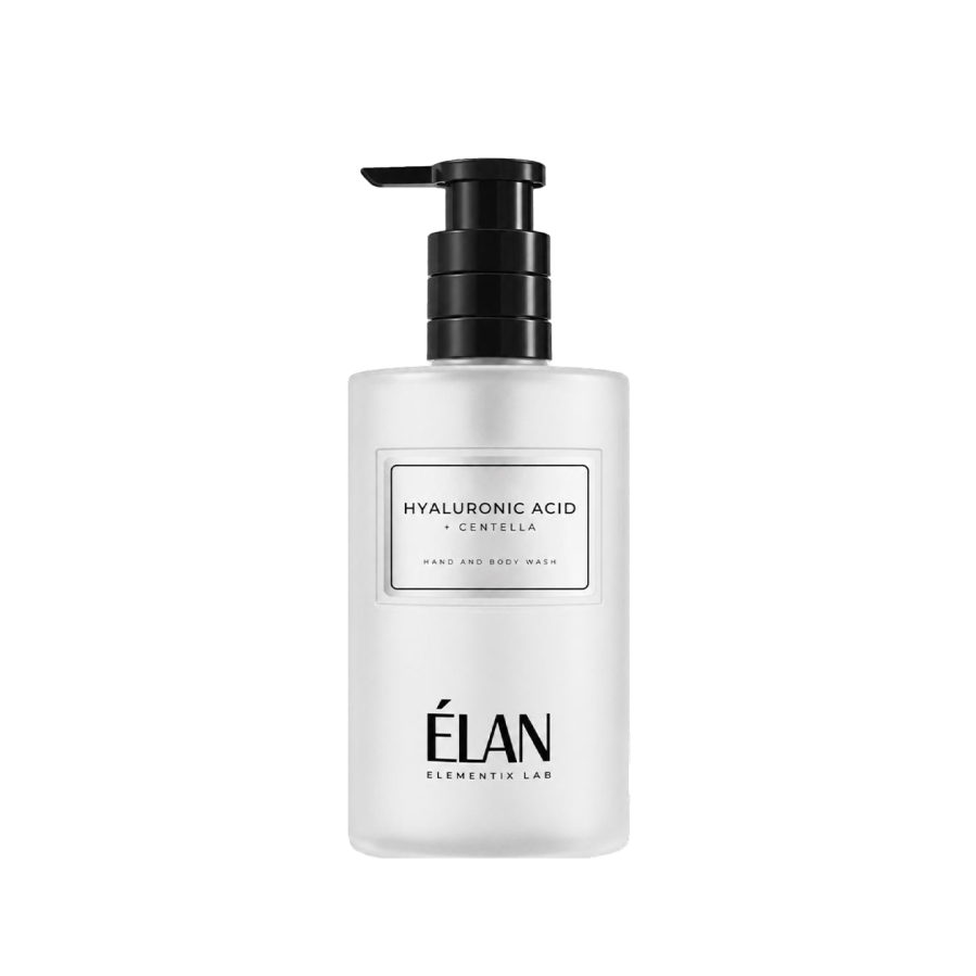 ÉLAN ELEMENTIX LAB: Гель для миття рук і тіла HYALURONIC ACID+CENTELLA 350 мл
