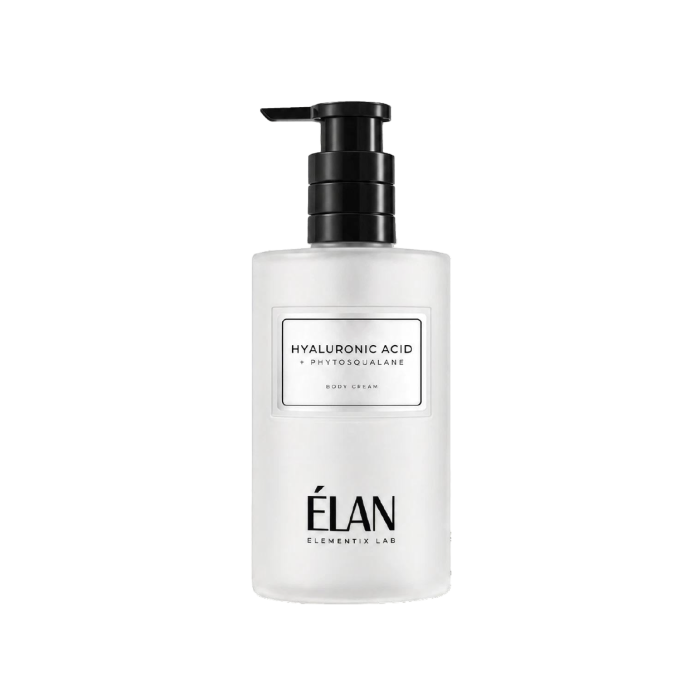  ÉLAN ELEMENTIX LAB: Крем для тіла HYALURONIC ACID+PHYTOSQUALANE 350 мл