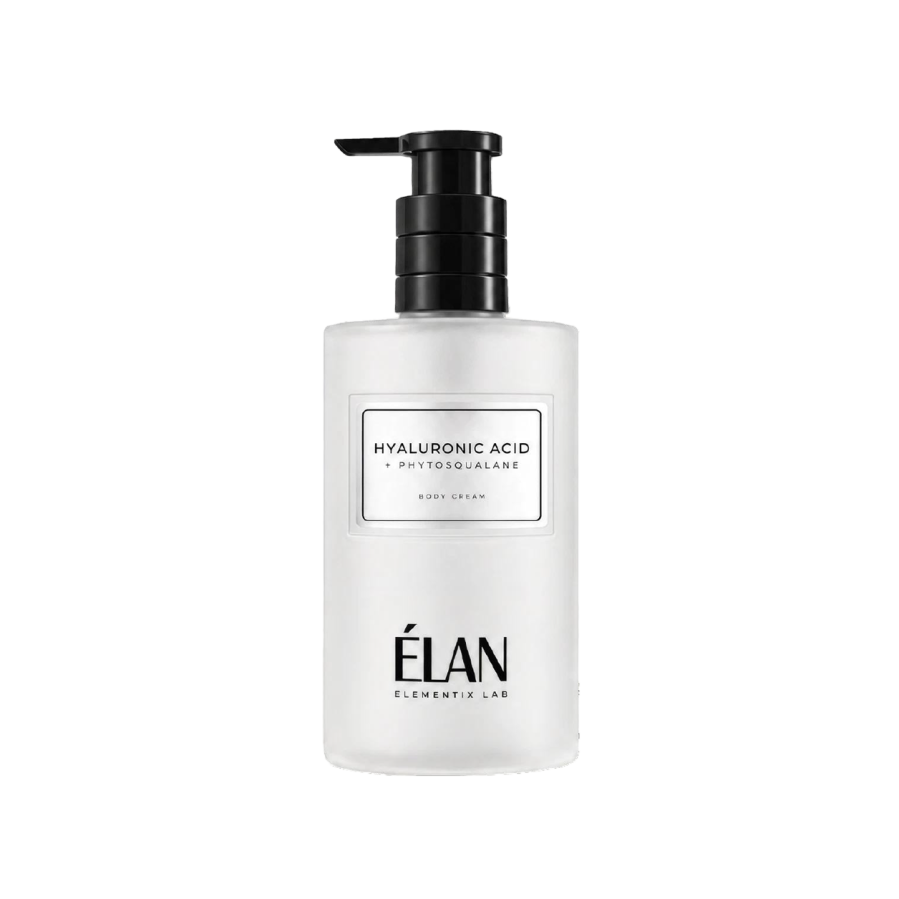  ÉLAN ELEMENTIX LAB: Крем для тіла HYALURONIC ACID+PHYTOSQUALANE 350 мл