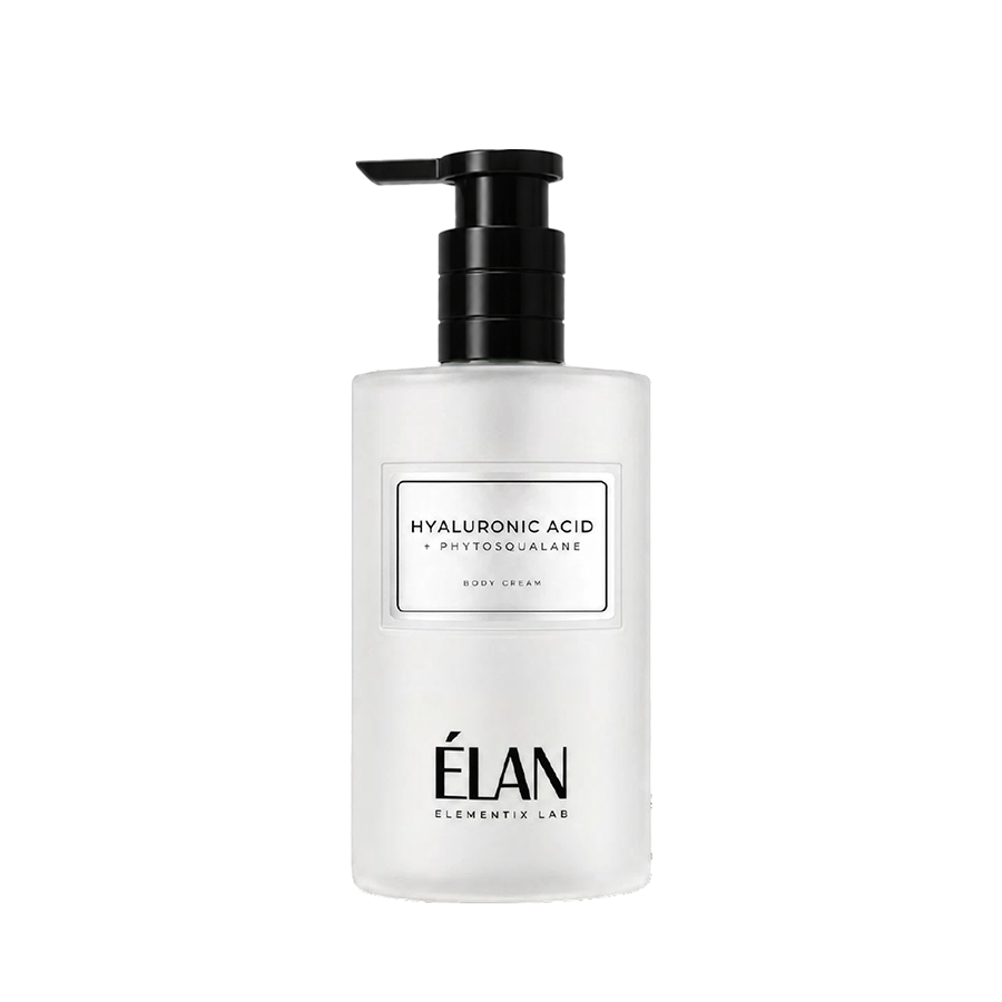  ÉLAN ELEMENTIX LAB: Крем для тіла HYALURONIC ACID+PHYTOSQUALANE 350 мл