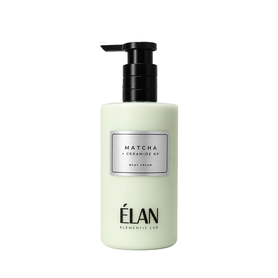 ÉLAN ELEMENTIX LAB: Крем для тіла MATCHA+CERAMIDE NP 350 мл