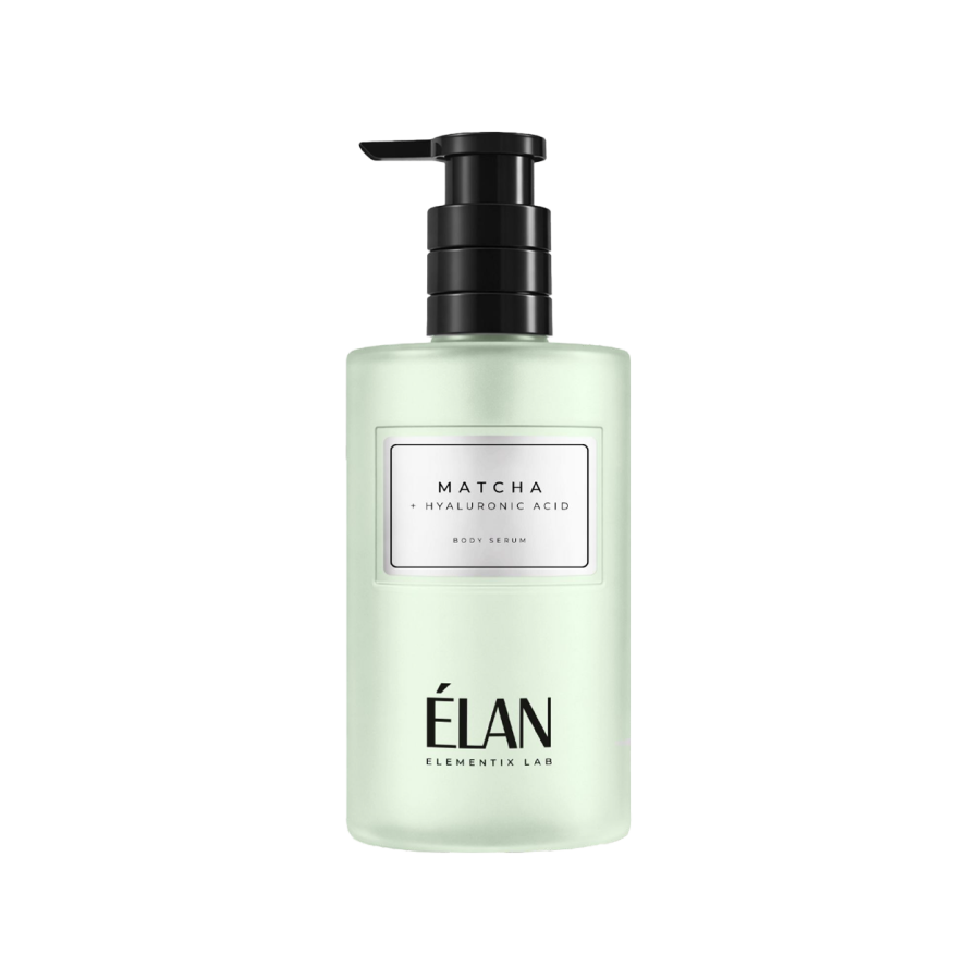 ÉLAN ELEMENTIX LAB: Сироватка для тіла MATCHA+HYALURONIC ACID 350 мл