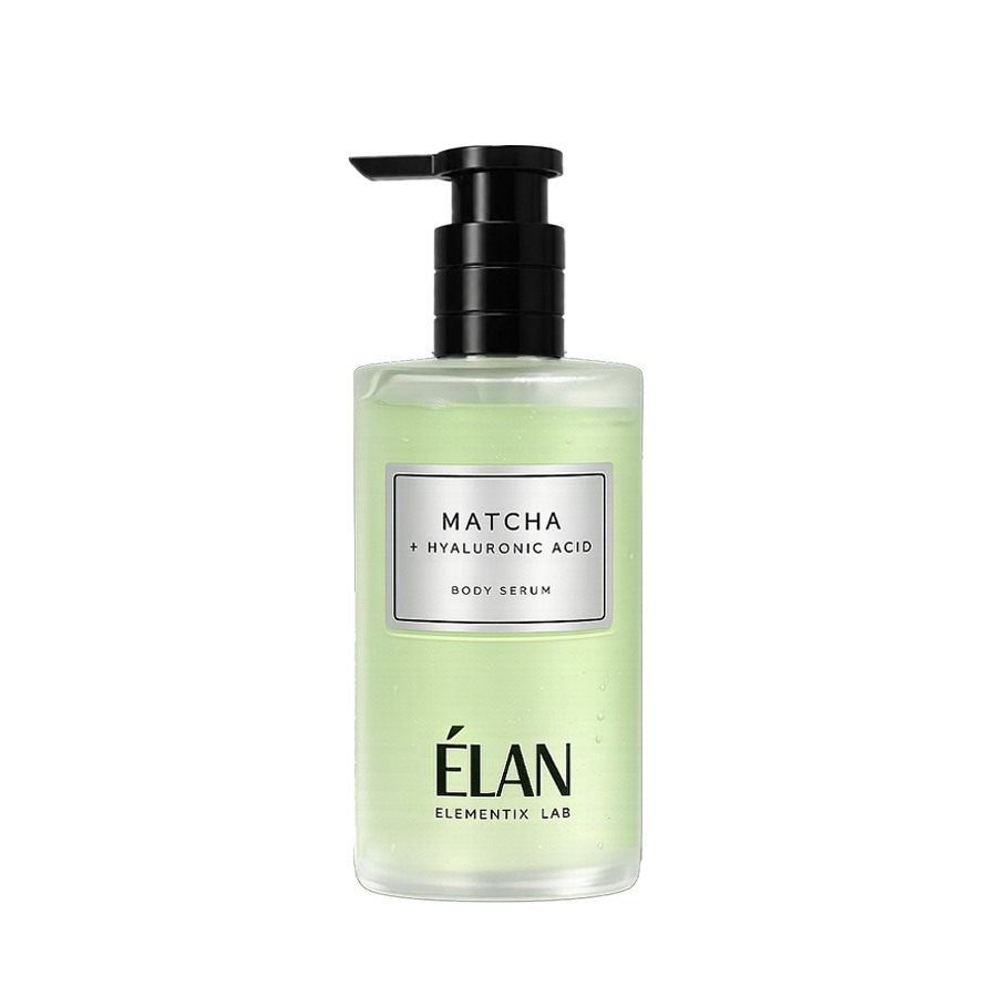 ÉLAN ELEMENTIX LAB: Сыворотка для тела MATCHA + HYALURONIC ACID 350 мл