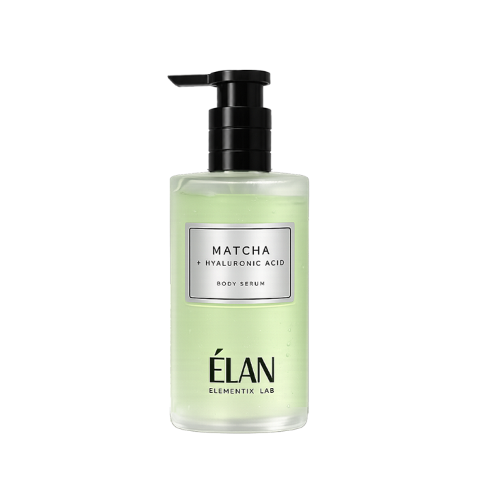ÉLAN ELEMENTIX LAB: Сироватка для тіла MATCHA+HYALURONIC ACID 350 мл