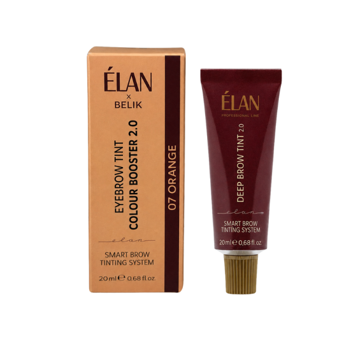 Бустер-концентрат Eyebrow Tint Colour Booster  2.0 07 ORANGE 20 мл