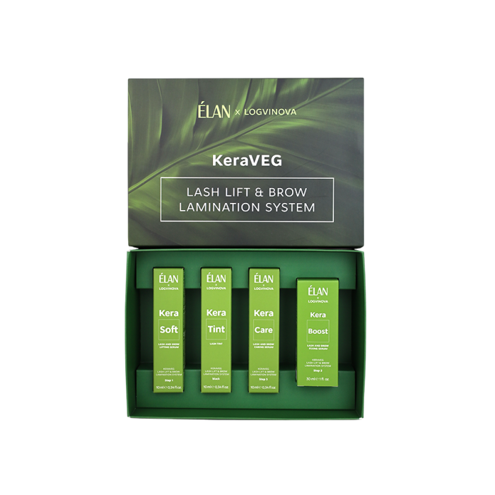 Набор системы лифтинга ресниц и ламинирования бровей KeraVEG