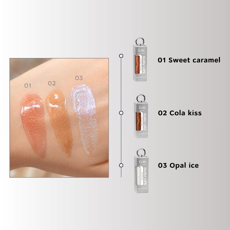 Блиск для губ GURU LIPS 03 Opal ice 