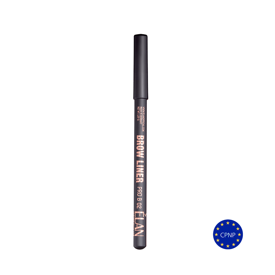 Пудровий олівець для брів  Brow Liner PRO B 02 dark brown