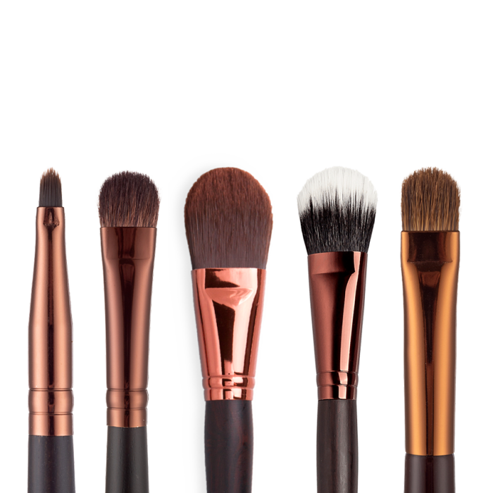 Basic set for a make-up artist