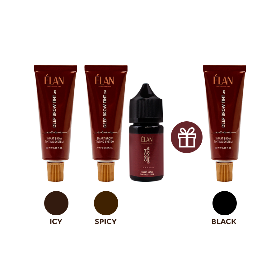 Набор красок для бровей Deep Brow Tint 2.0