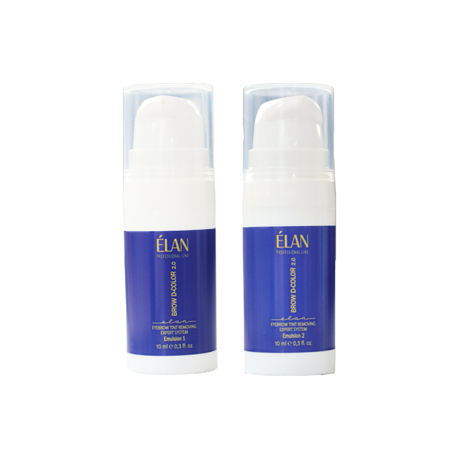Набор для удаления краски с бровей «BROW D-COLOR 2.0»