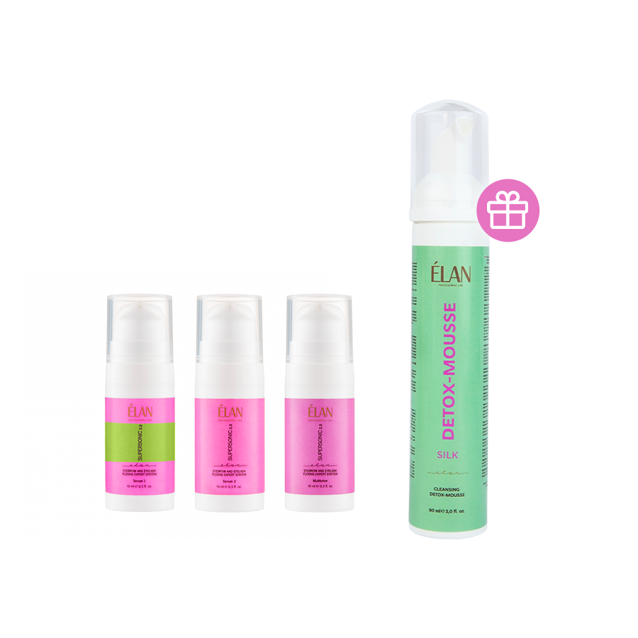 Набор для ламинирования бровей и ресниц SUPERSONIC 2.0