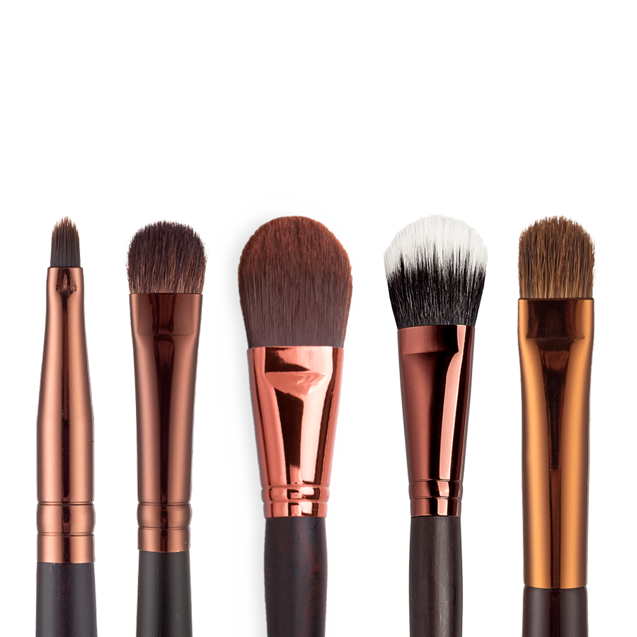 Basic set for a make-up artist