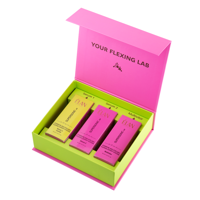 Набор эксперт-система флексинга бровей и ресниц «SUPERSONIC 2.0»